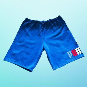 Short Nuevo Men's Puma Vallarta Blue Big Fleece XXL para hombre